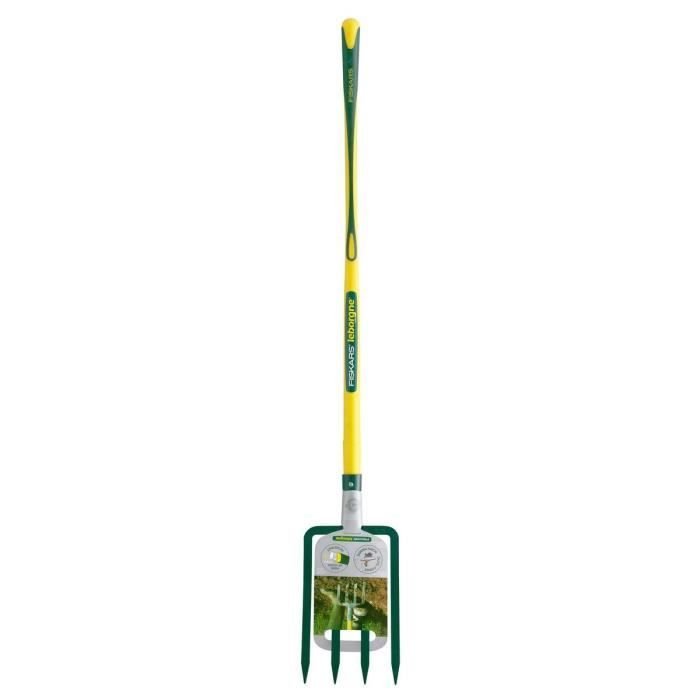 Widły do kopania LEBORGNE Pro, nasadka 30 cm, z rączką Novagrip w kształcie jabłka