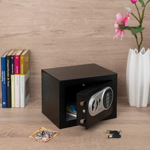 BEZPIECZNY Z ZAMKIEM ELEKTRONICZNYM SAFECK INNOVAGOODS Odporne i trwałe: Wysokiej jakości materiały