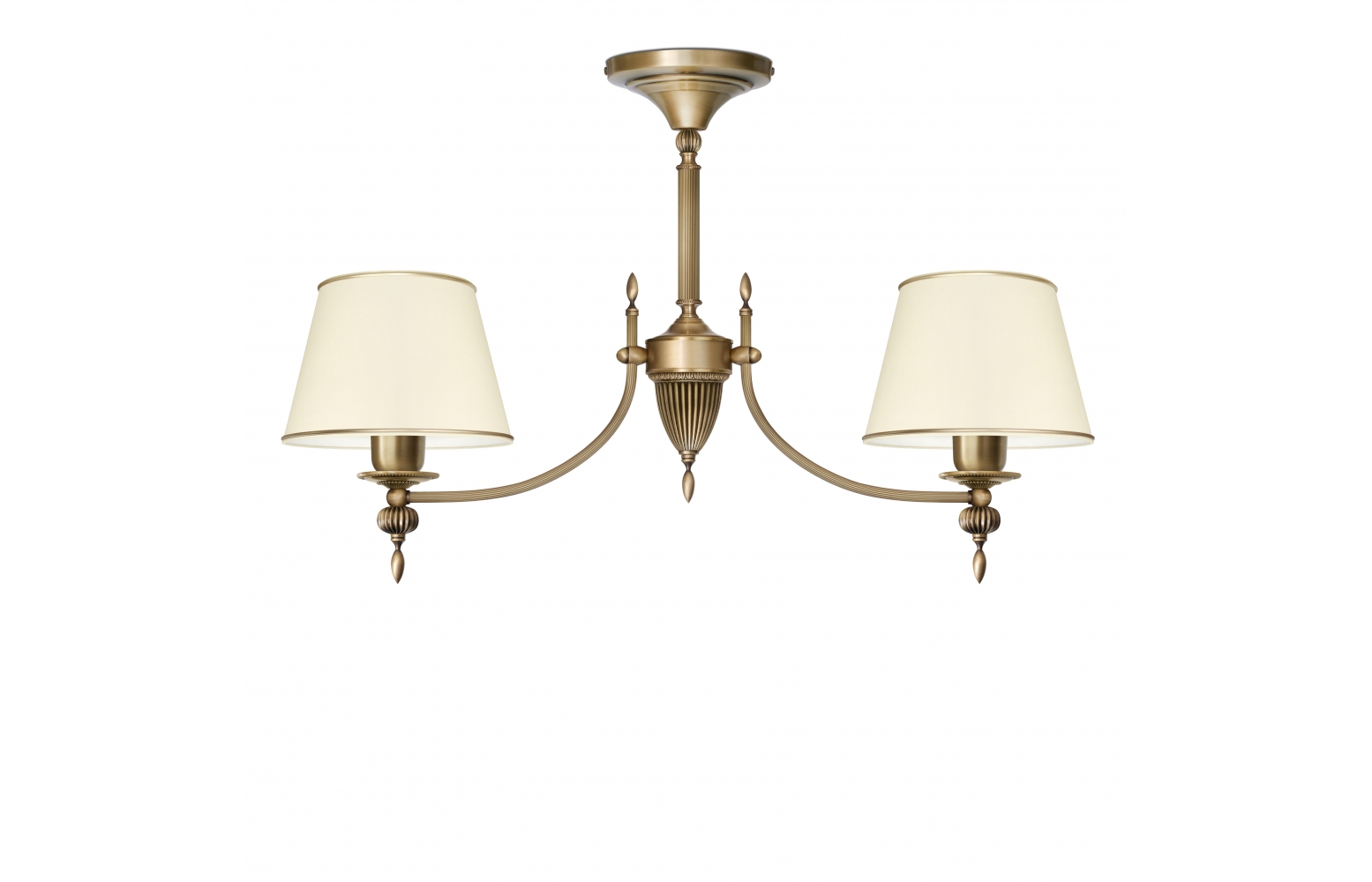 Żyrandol klasyczny z abażurami A-S2AK