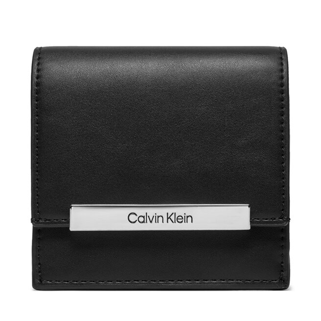 Mały Portfel Damski Calvin Klein K60K612206 Czarny