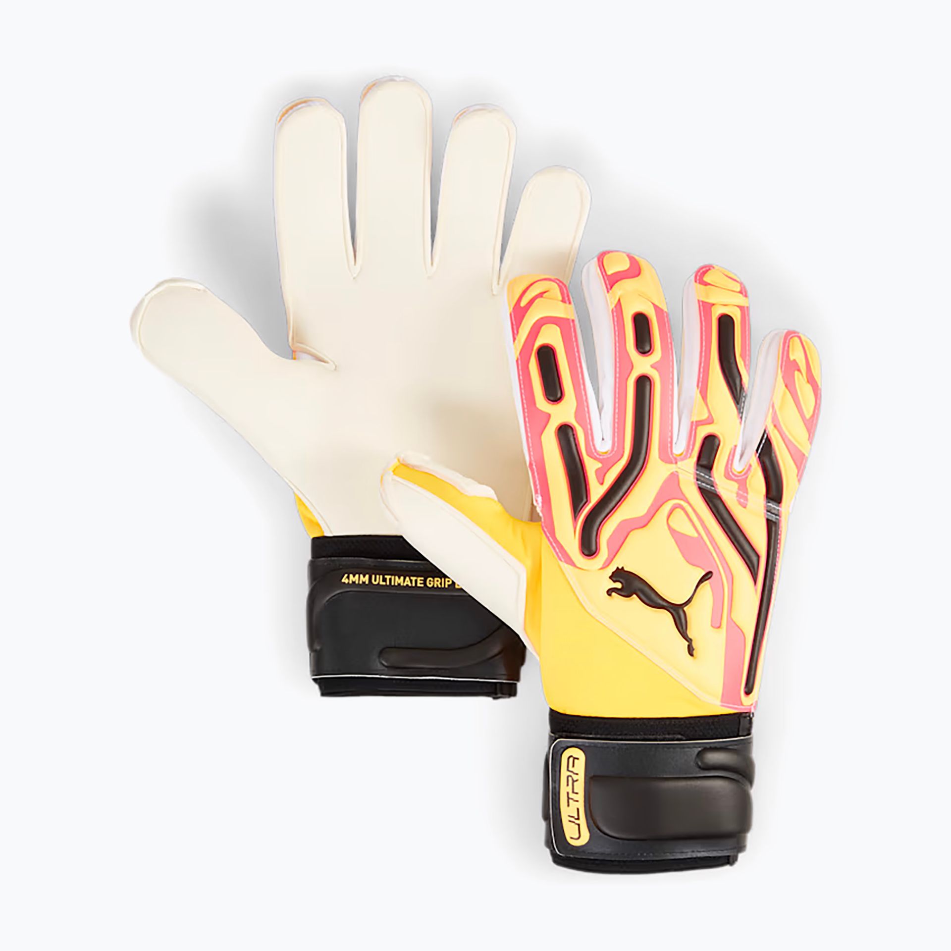 Rękawice bramkarskie PUMA Ultra Pro RC sunset glow/sun stream/puma black WYSYŁKA W 24H 30 DNI NA ZWROT