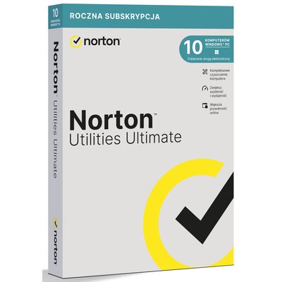 Program SYMANTEC Norton Utilities Ultimate 10 URZĄDZEŃ 1 ROK Kod aktywacyjny 21449860