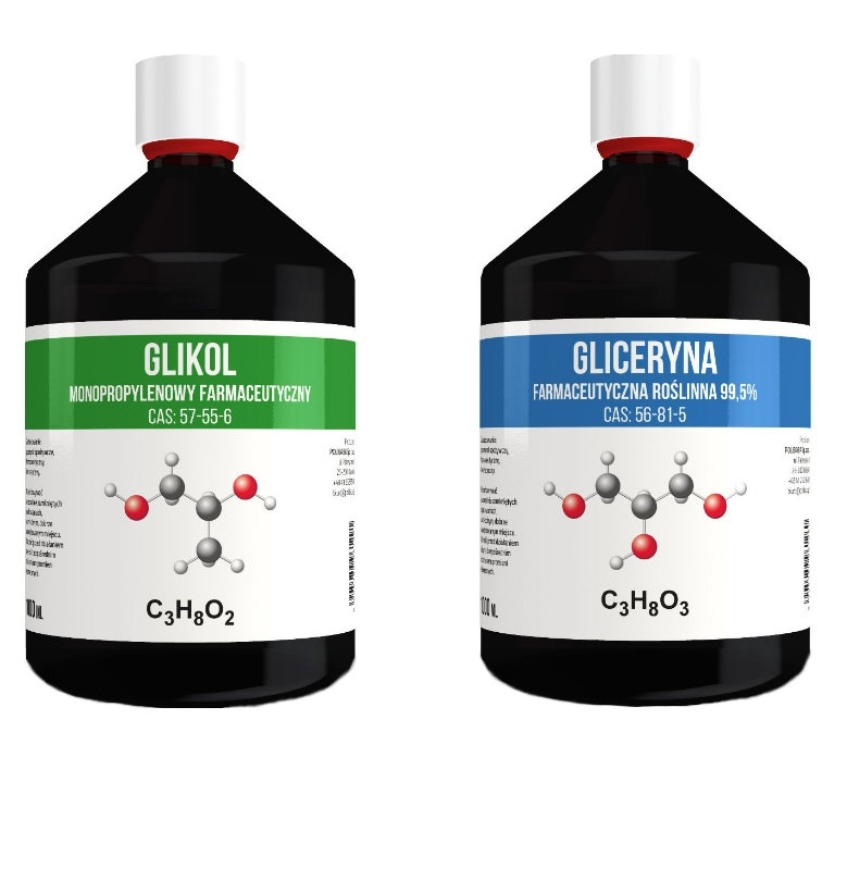 Zestaw Gliceryna i Glikol 1000ml