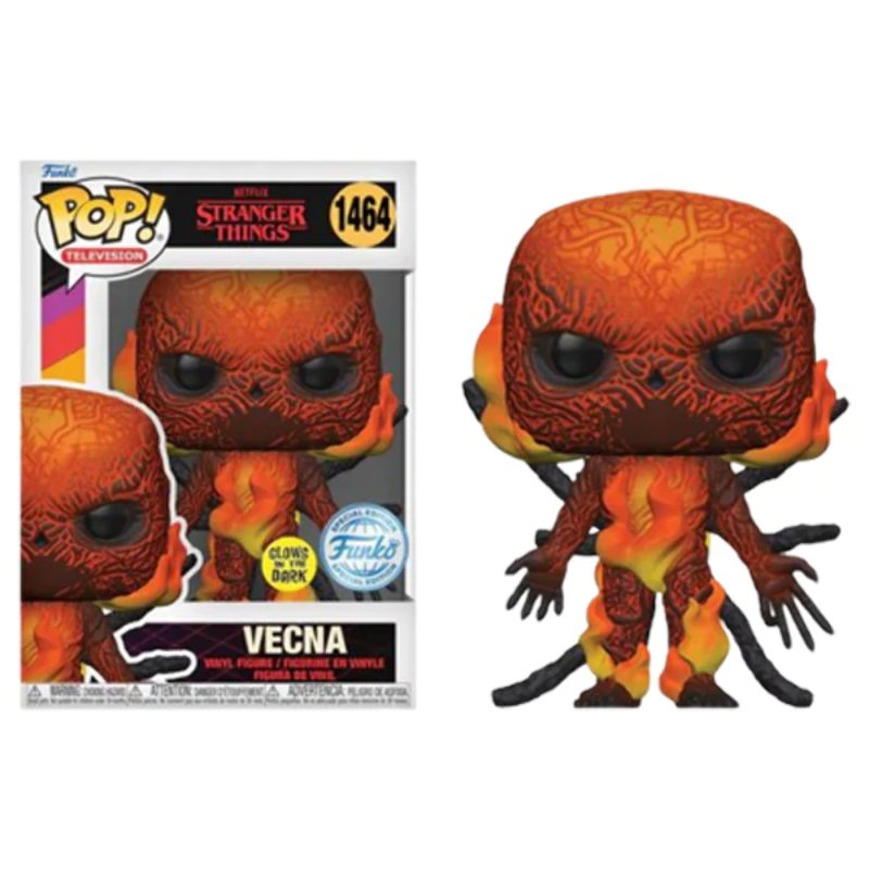 Funko POP!, figurka kolekcjonerska, TV: Strangers Things S4 - Vecna(RD/Fire)