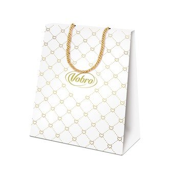 Vobro Pralines Coconut & Caramel Prezent White 195g (torebka)