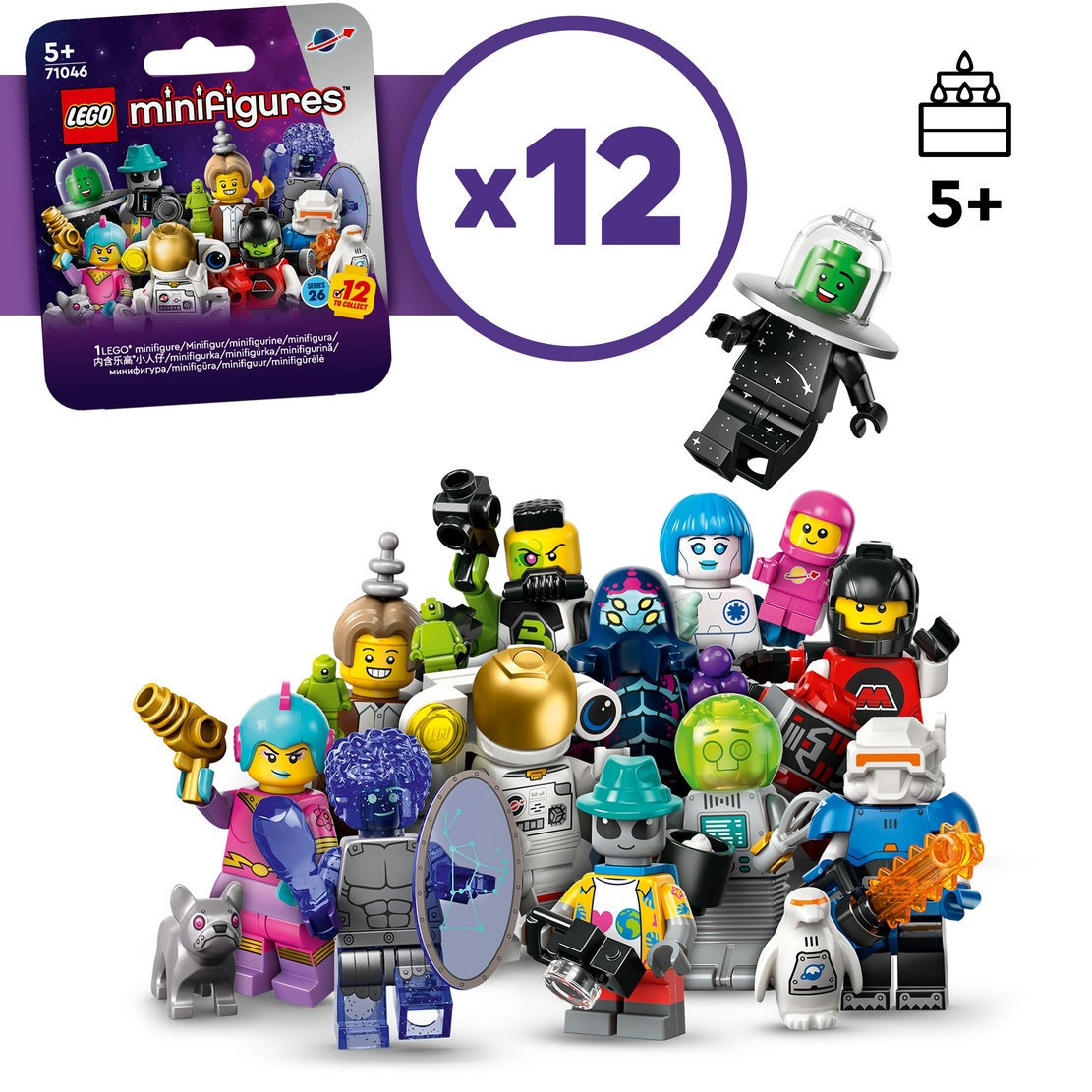 LEGO Minifigures 71046, kosmos