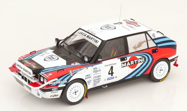 Ixo Models Lancia Delta Integrale 16V #4 Safari 1:18 18Rmc139