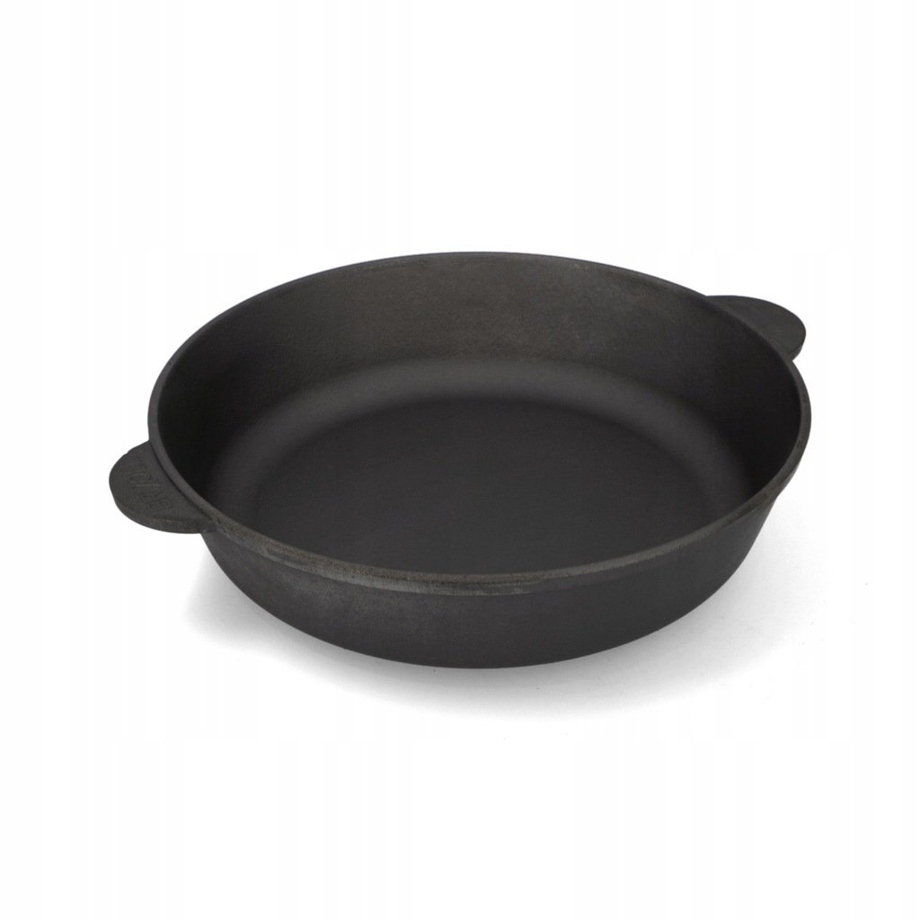 Patelnia ŻELIWNA indukcja GŁĘBOKA Brizoll 34cm