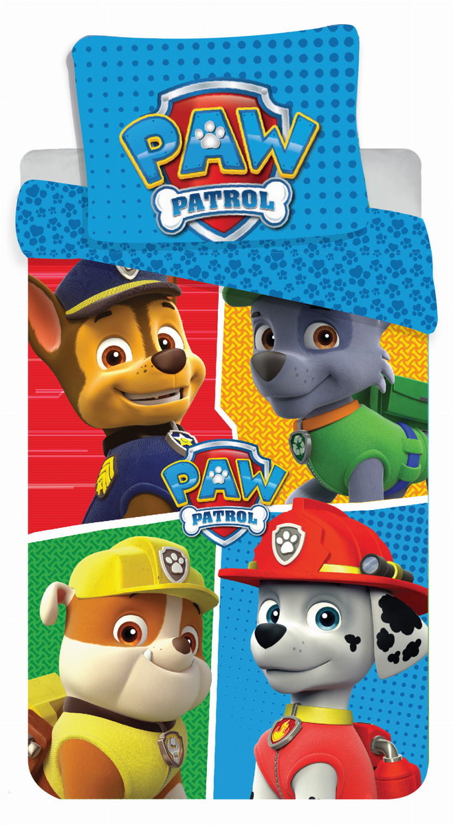 Pościel licencyjna Psi Patrol 140x200 BrandMac