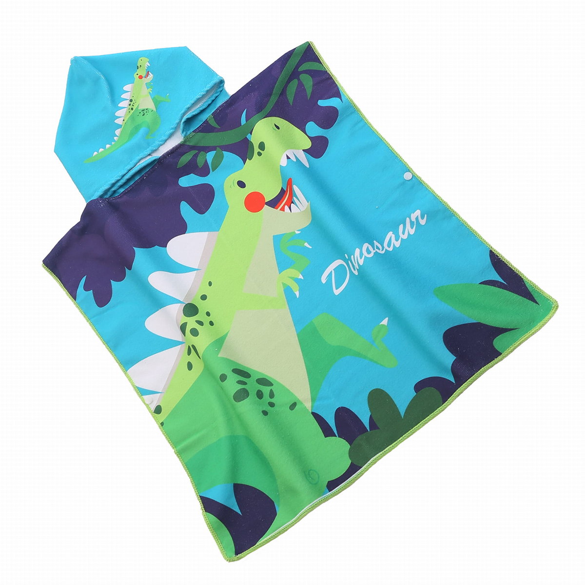 Cotton World Ponczo 60x120 DZ24 dinozaur