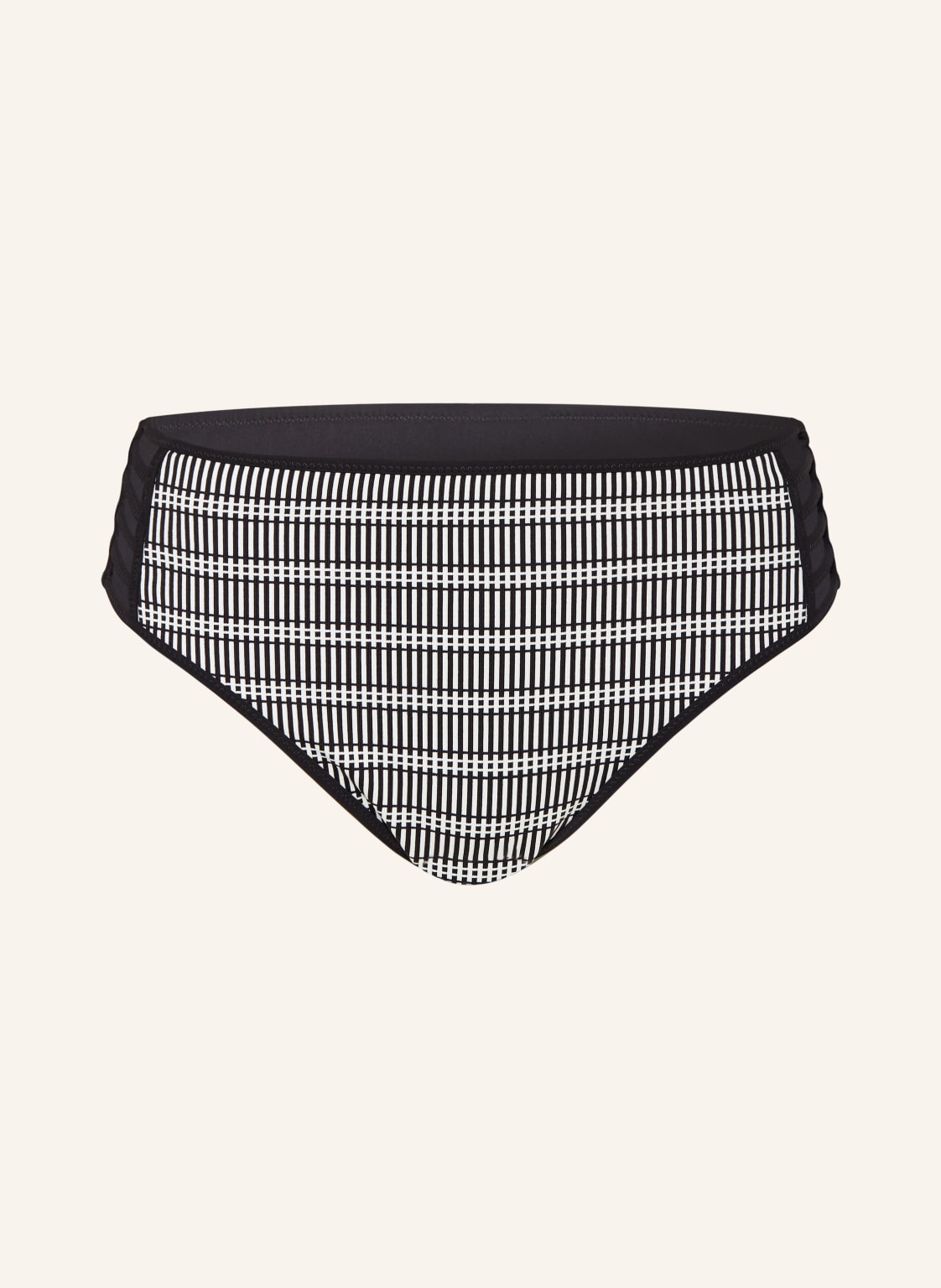 Lidea Dół Od Bikini Z Wysokim Stanem Monochrome Flow weiss