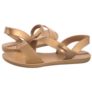 Sandały Vibe Sandal Fem 82429/AS178 Beige/Gold (IP1-u) Ipanema