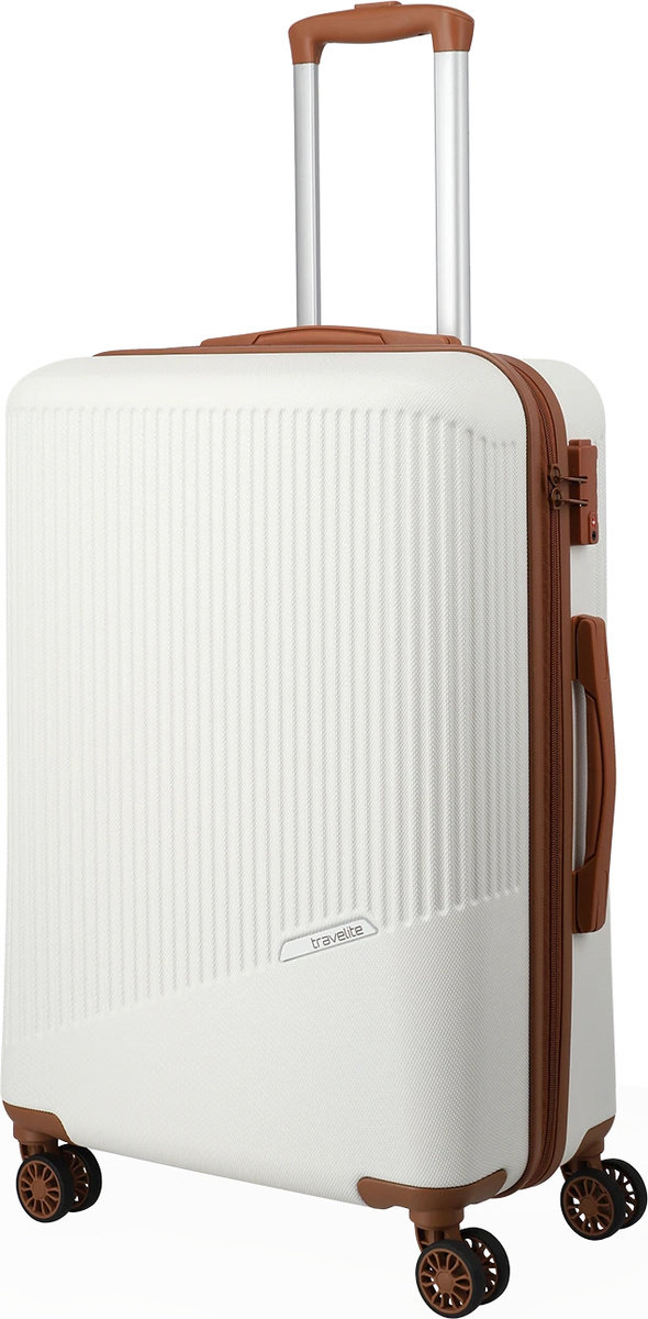 Walizka średnia Travelite Bali 67 cm biała