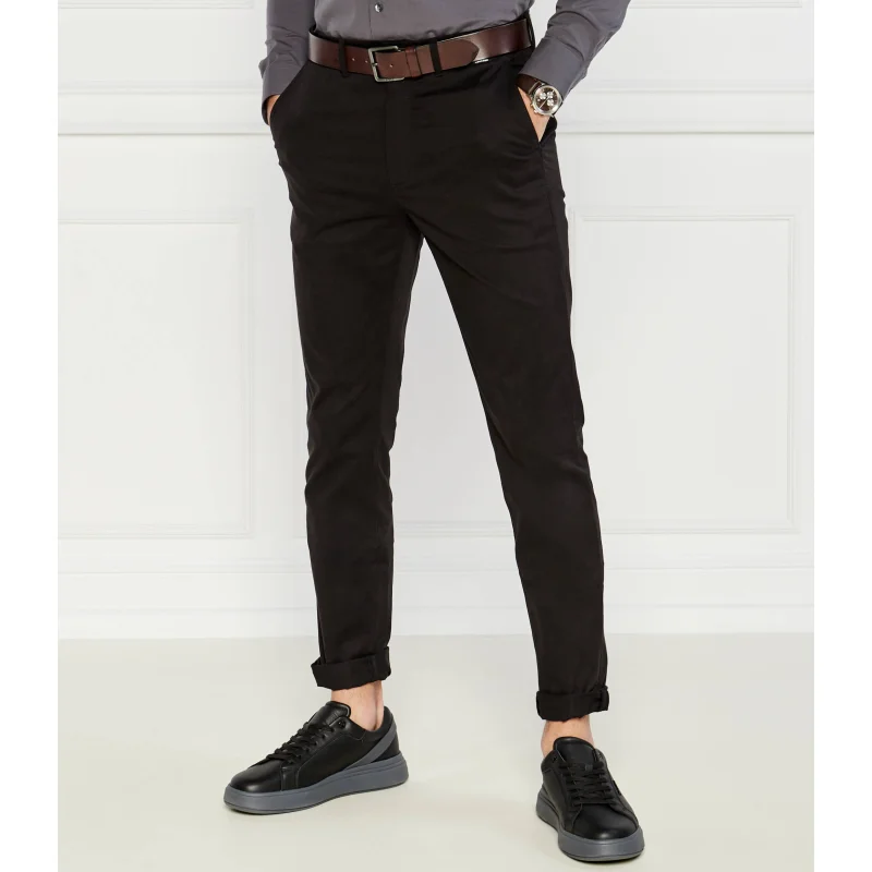 Calvin Klein Spodnie chino MODERN TWILL | Slim Fit