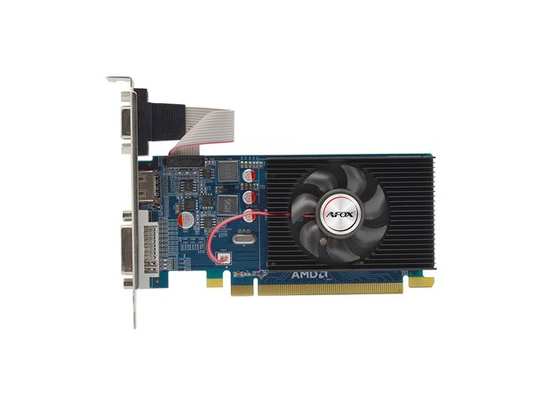 AFOX Radeon R5 230 2GB DDR3 64Bit DVI HDMI VGA LP Single Fan V5 AFR5230-2048D3L5