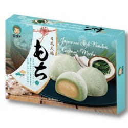 Mochi Coconut Pandan 210g Szu Shen Po