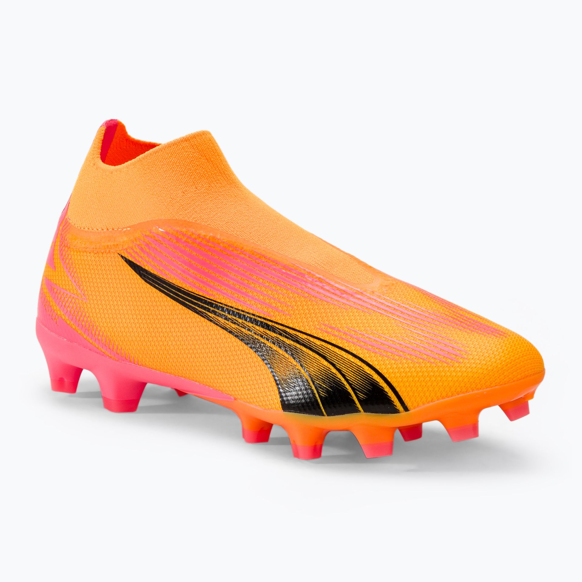 Buty piłkarskie PUMA Ultra Match+ LL Fg/Ag sunset glow/puma black/sun stream WYSYŁKA W 24H 30 DNI NA ZWROT