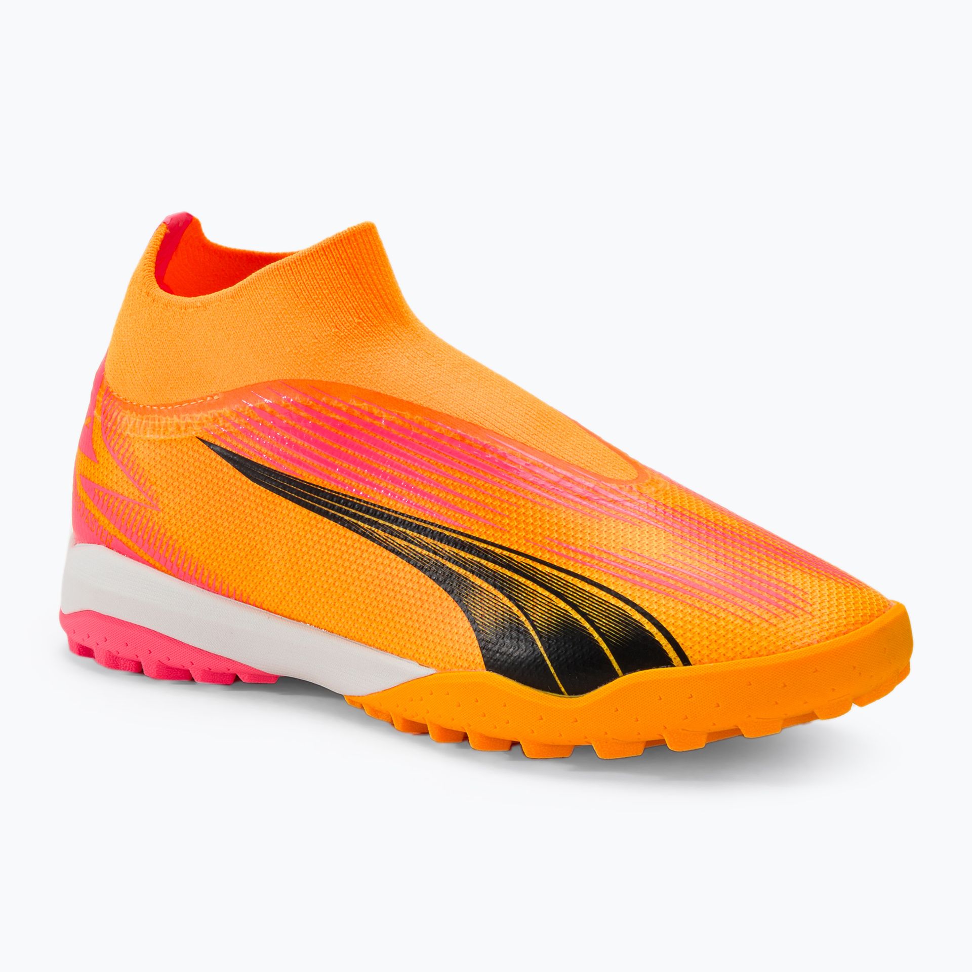 Buty piłkarskie PUMA Ultra Match + LL TT sunset glow/puma black/sun stream WYSYŁKA W 24H 30 DNI NA ZWROT