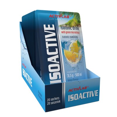 Izotonik ACTIVLAB Isoactive Cytrynowy (20 szt.)