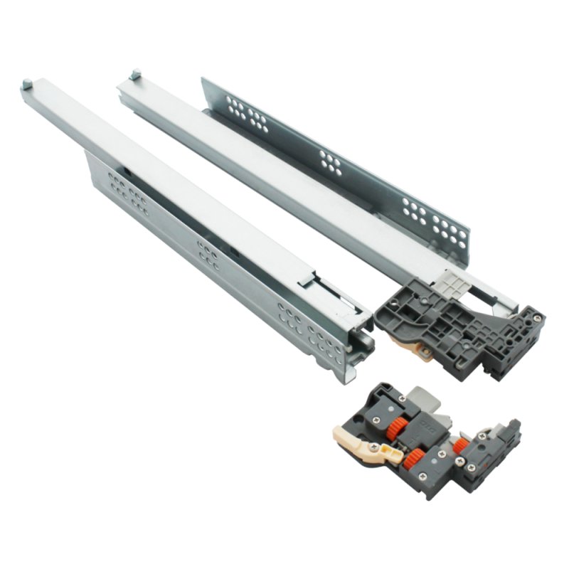 PROWADNICA PEŁNY WYSUW Z DOCIĄGIEM HAMULCEM 270MM AMIX CB70ST-270-3D
