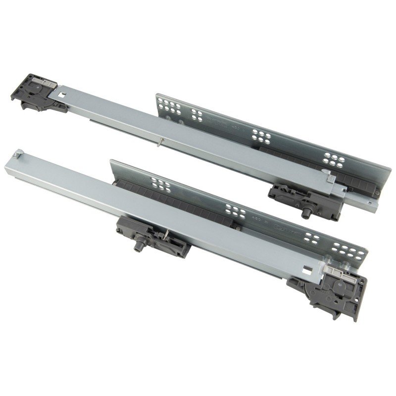PROWADNICA KULKOWA DO SZUFLAD PEŁNY WYSUW Push-Open AMIX - CB50TS L-450MM