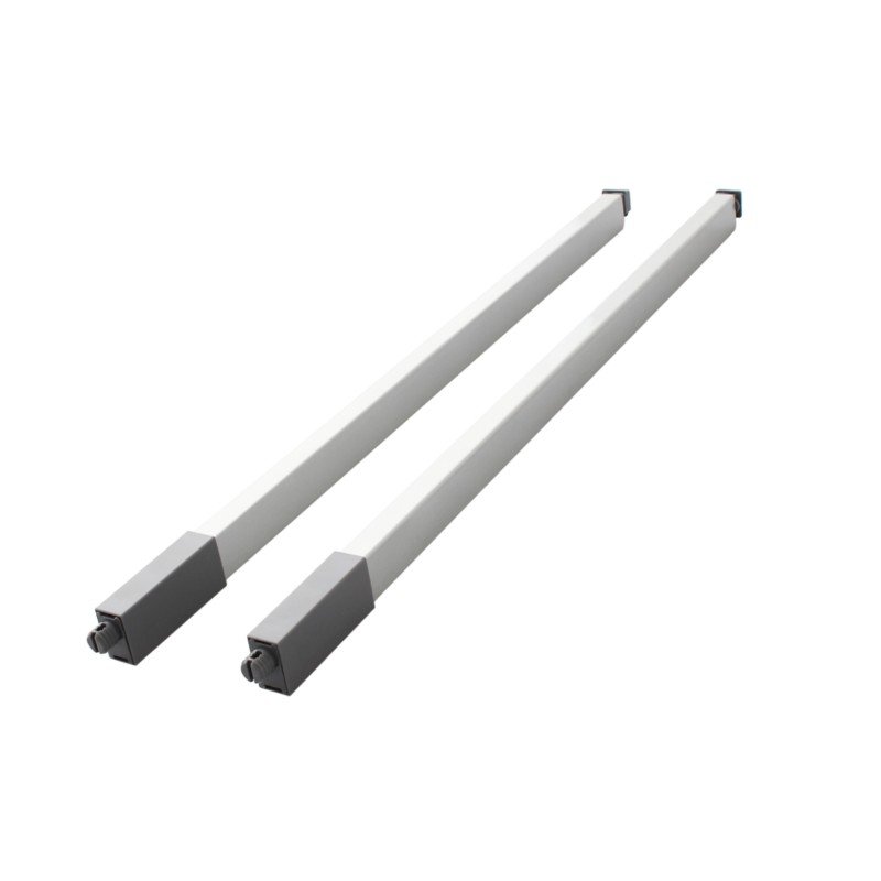RELING DO SYSTEM BOX - TR10-350MM - SZARY PROSTOKĄTNY AMIX TR10-350/P
