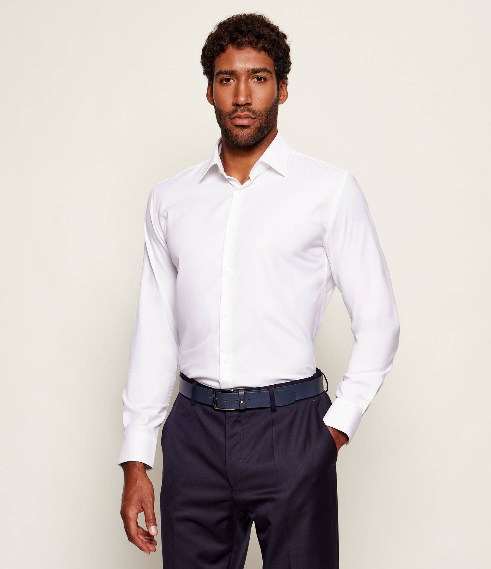 BOSS BLACK Koszula P-HANK-kent-C1-222 Slim Fit