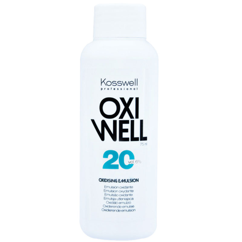 Kosswell Oxiwell 6%, woda utleniona w osnowie kremowej, 75ml
