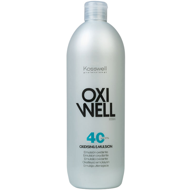 Kosswell Oxiwell 12%, woda utleniona w osnowie kremowej, 1000ml