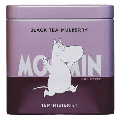 Teministeriet Teministeriet Moomin Black Tea Mulberry Herbata sypana 100g MM-TIN-01