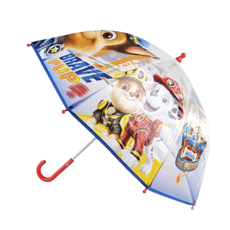 Parasol dziecięcy Cerda Psi Patrol Brave Pup manualny długi transparentny
