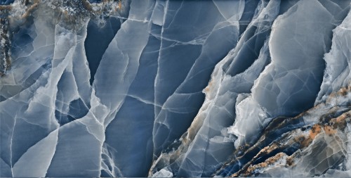 Prime Ceramics Płytka podłogowa Onyx Blue 60x120 cm High Glossy