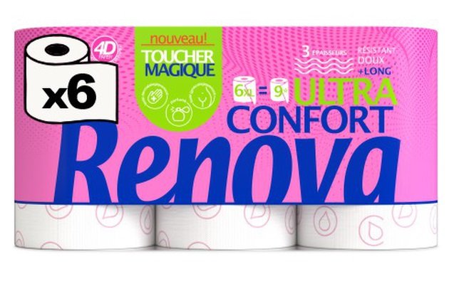 Papier toaletowy Renova Magic Ultra Comfort 6R