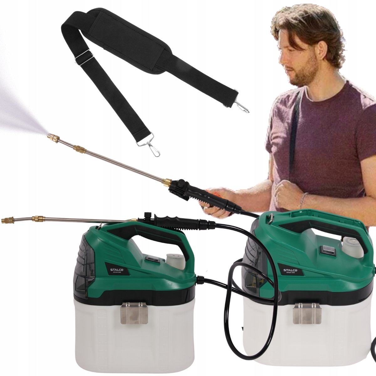 Opryskiwacz akumulatorowe Stalco 7,5 l