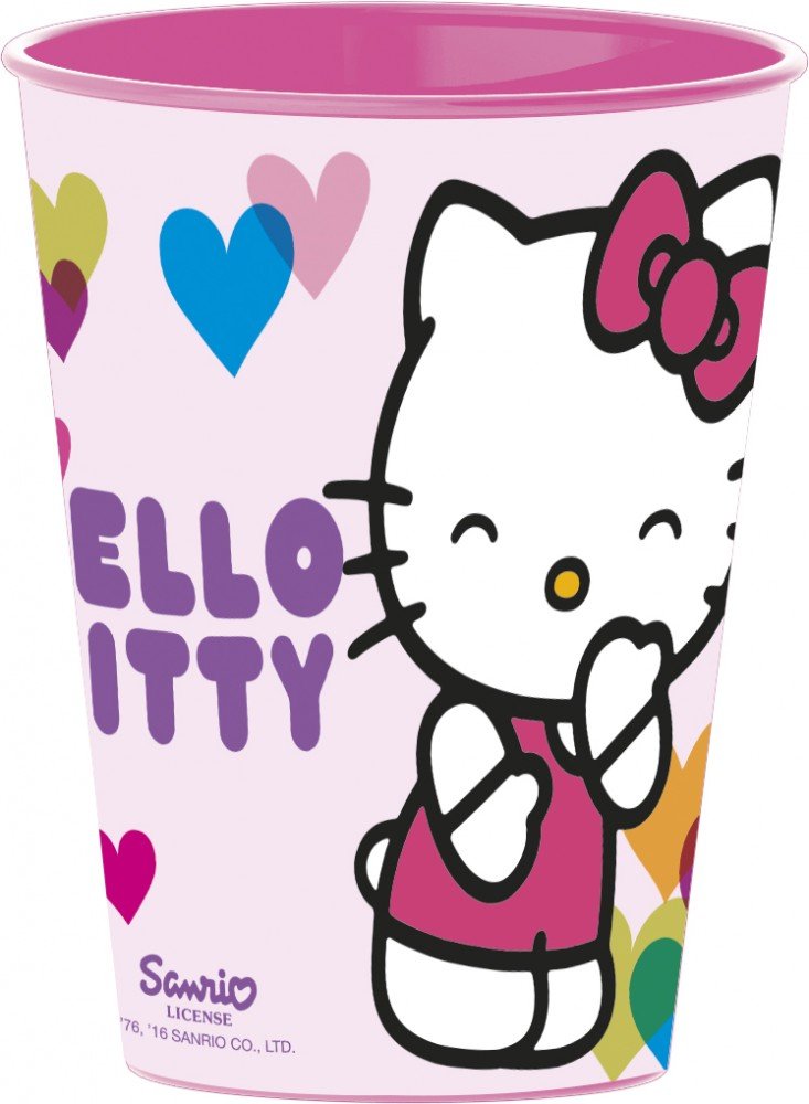 Kubek plastikowy 260ml HELLO KITTY