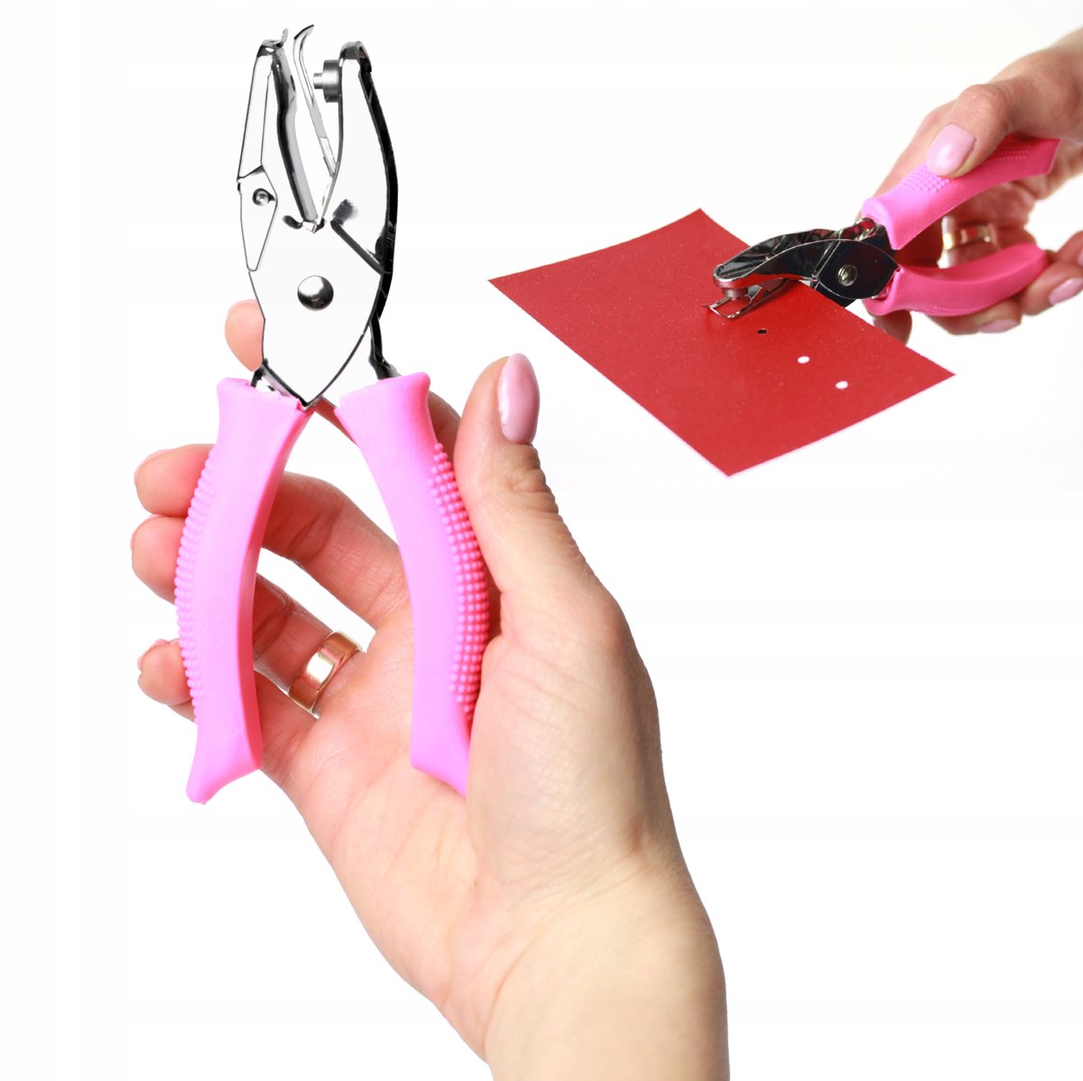 Dziurkacz do papieru 6 mm Wygodniejszy, w formie szczypiec. Do cardmakingu