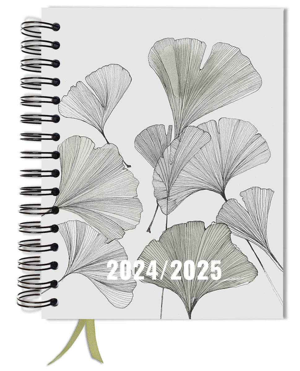 Kalendarz 2024-2025 dzienny A5+ terminarz książkowy planer dowolny miesiąc