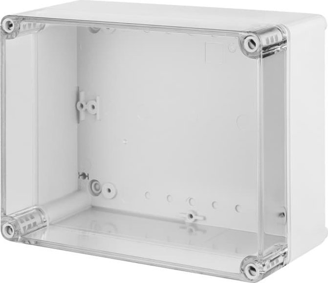 Elektro-Plast INDUSTRIAL Puszka hermetyczna n/t 220x170x107mm IP65 szara, pokrywa transparentna 2717-01