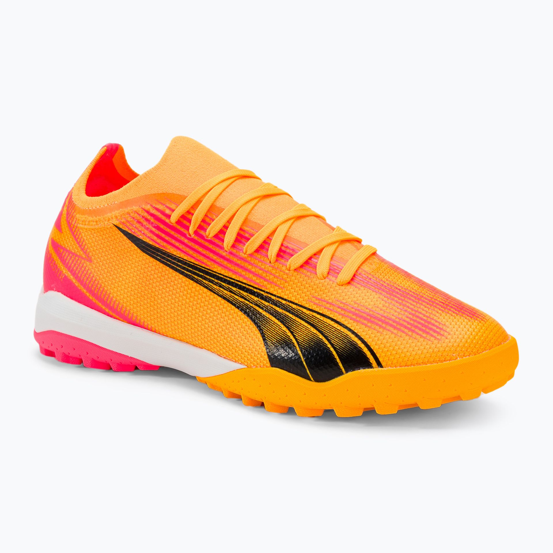 Buty piłkarskie PUMA Ultra Match TT sunset glow/puma black/sun stream WYSYŁKA W 24H 30 DNI NA ZWROT