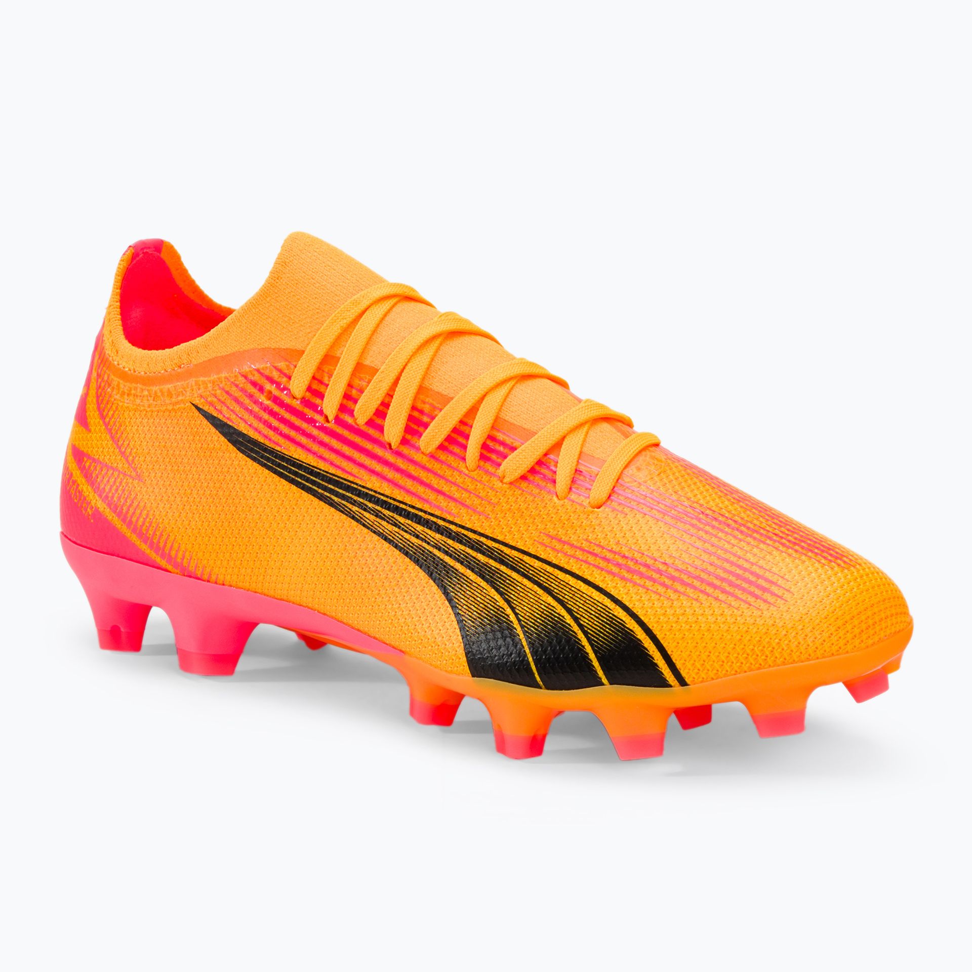 Buty piłkarskie PUMA Ultra Match FG/AG sunset glow/puma black/sun stream WYSYŁKA W 24H 30 DNI NA ZWROT