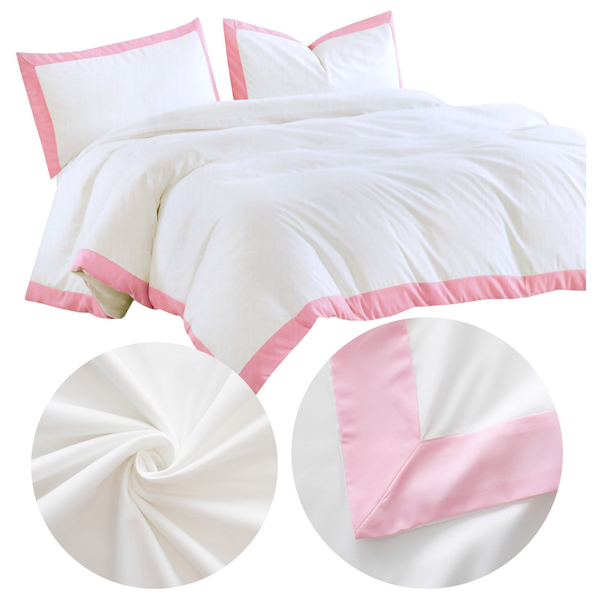 Pościel 200 x 220 3cz Satynowa Hampton Fausto 02