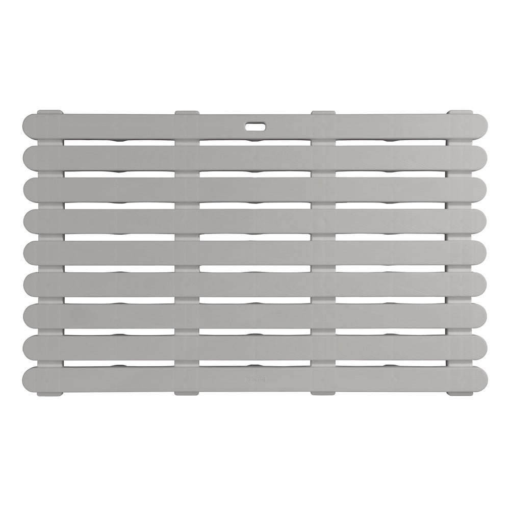 Beżowy plastikowy dywanik łazienkowy 50x80 cm – Wenko