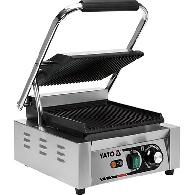 Yato GRILL KONTAKTOWY PANINI RYFLOWANY 44CM YG-04557