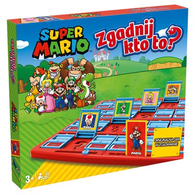 Gra towarzyska WINNING MOVES Zgadnij kto to? Super Mario WM03076-POL-6