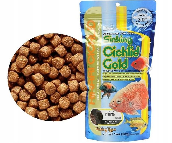 Hikari CICHLID GOLD SINKING mini 342g