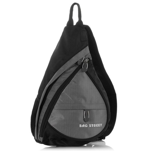 Sportowy Plecak Na Jedno Ramię Bag Street Szary
