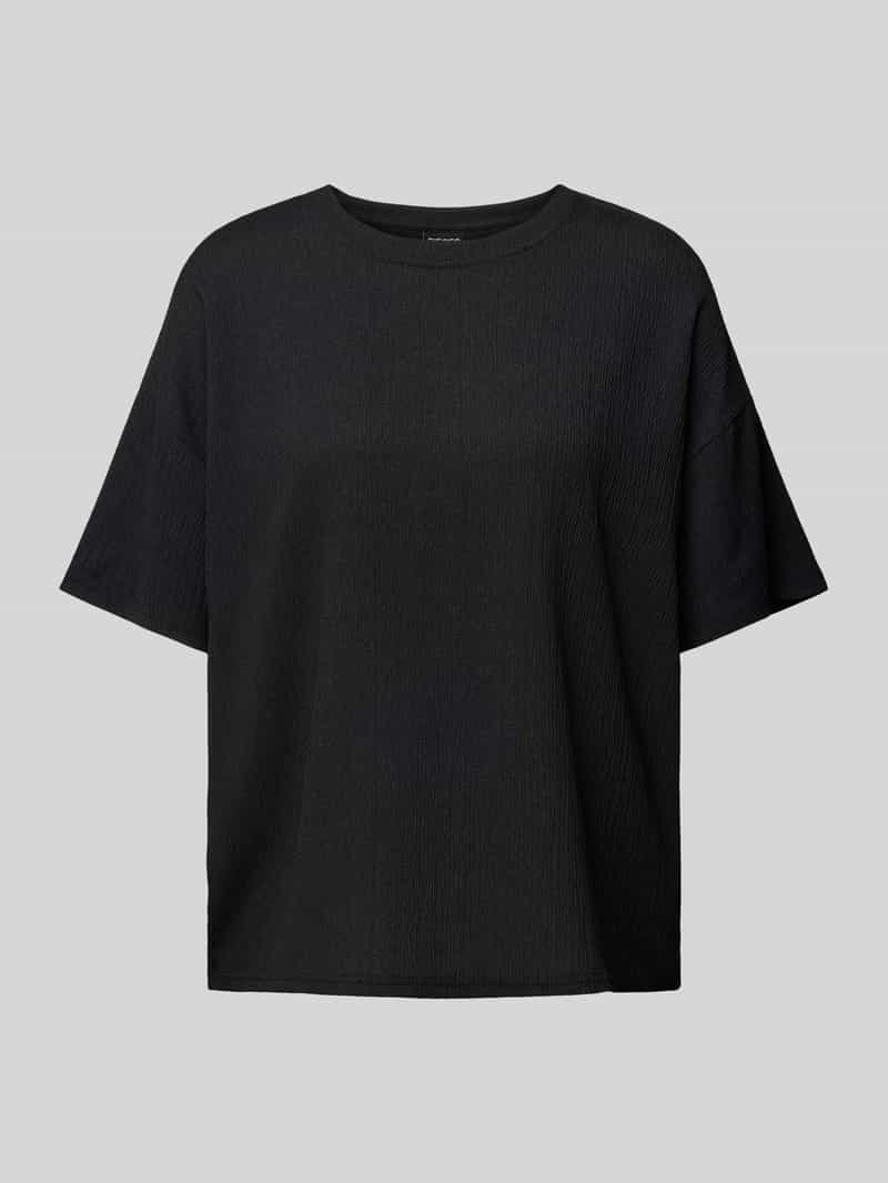 T-shirt z fakturowanym wzorem model ‘LUNA’
