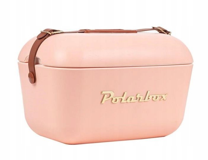 Lodówka turystyczna POLARBOX GOLD coral + brąz 12L