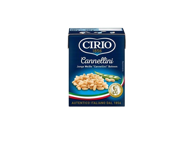 Fasola Cannellini w opakowaniu Tetra Recart 380 g CIRIO
