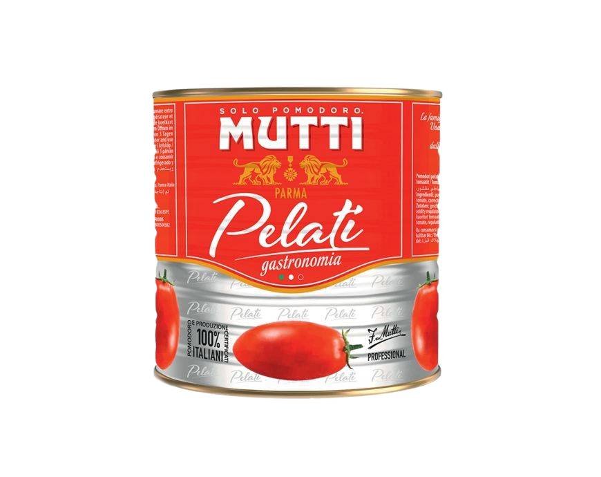 Pomidory Pelati całe bez skórki 2.5 kg MUTTI